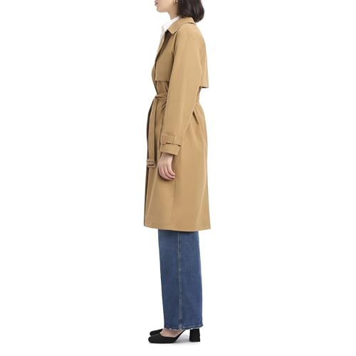 womens Classic Double Breasted Trench Coat