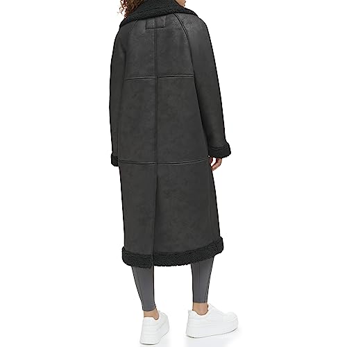Women's Faux Shearling Long Coat