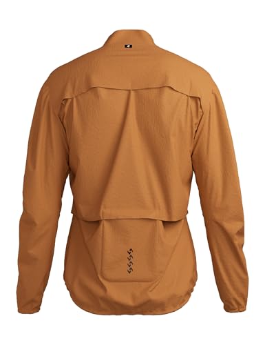 Cycling Jacket for Men Women Windbreaker Lightweight Packable Breathable Cycling Bike Jacket with Reflective Strips