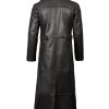 Leather Trench Coat Men - Long Jacket Real Lambskin Leather Coats For Men