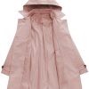 Women's Double Breasted Trench Coats Mid-Length Belted Overcoat Long Dress Jacket with Detachable Hood