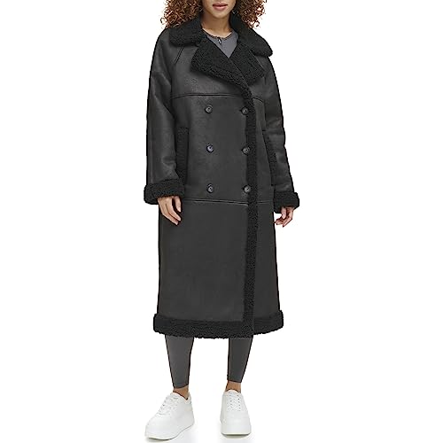 Women's Faux Shearling Long Coat