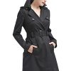 Women Gabby Waterproof Hooded Trench Coat - Regular & Plus Size