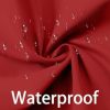 Women's Waterproof Trench Coat Double Breasted Lapel Rain Coats for Women With Belt