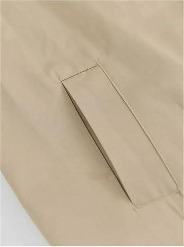 Women's Casual Trendy Jacket Lapel Long Sleeve Belted Trench Coat Four Seasons Solid Color Outerwear