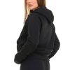 Womens Half Zip Hoodie - Fleece Cropped Sweatshirt for Women, Quarter Zip Up Pullover