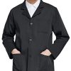 Professional Lab Coat for Men Women Long Sleeve, White, Unisex