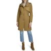 womens Classic Transitional Water-resistant Insulated Trench Coat