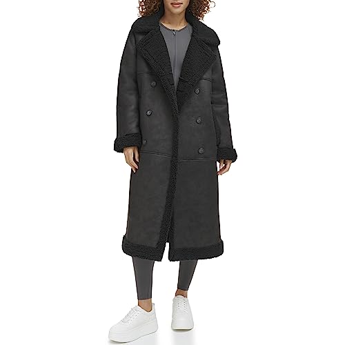 Women's Faux Shearling Long Coat