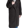 Women's Gertrude Long Teddy Coat