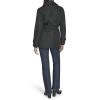 womens Belted Double Breasted Everyday Trench Coat