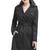 Women Gabby Waterproof Hooded Trench Coat - Regular & Plus Size