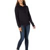 womens French Terry Fleece Pullover Hoodie