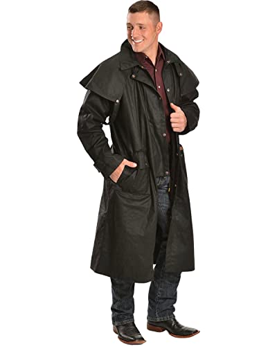 Unisex 2042 Low Rider Waterproof Breathable Full-Length Oilskin Duster Coat