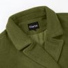 Women Oversized Long Winter Coats Warm Wool Blend Pea Trench Coat Overcoat