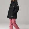 Womens Ski Jacket Mens Snow Jacket Waterproof Winter Snow Coat Couples Pullover Snowboard Hooded