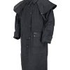 Outback Trading - Unisex Low Rider Duster Coats, Color Black, Size: 4X-Large