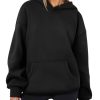 Womens Oversized Hoodies Fleece Sweatshirts Long Sleeve Sweaters Pullover Fall Clothes with Pocket
