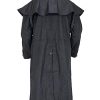 Outback Trading - Unisex Low Rider Duster Coats, Color Black, Size: 4X-Large