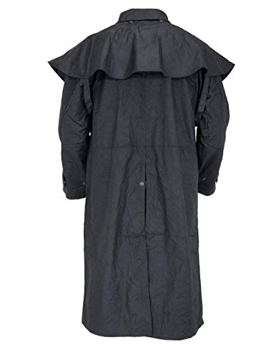 Outback Trading - Unisex Low Rider Duster Coats, Color Black, Size: 4X-Large