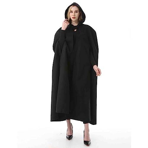 Gothic Women's Autumn and Winter Cloak - Extended Trench Coat in Harajuku Style