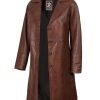 Leather Car Coats for Womens - Real Long Leather Jacket Women Premium Lambskin Leather Coat For Women