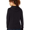 womens French Terry Fleece Pullover Hoodie