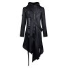 Retro Victorian Steampunk Medieval Jacket Coat Gothic Costume Halloween