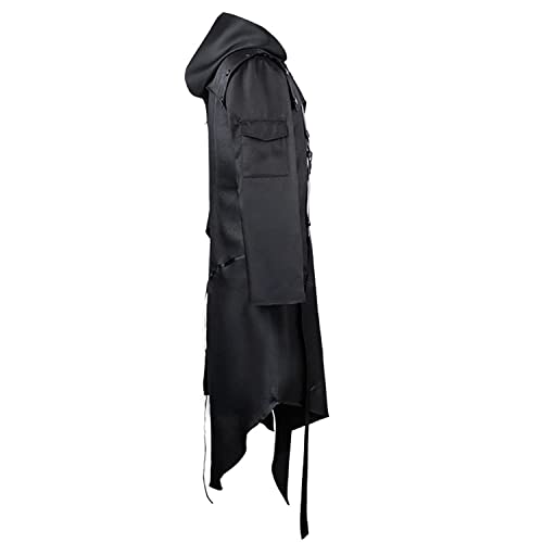 Retro Victorian Steampunk Medieval Jacket Coat Gothic Costume Halloween