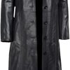 Women's Lambskin Leather Trench Jacket Over Coat For Women Sheepskin, Leather Long Ankle Length