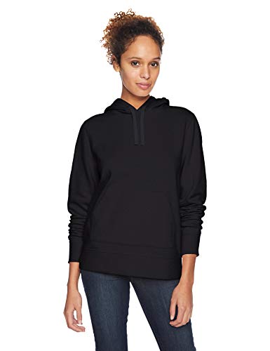 womens French Terry Fleece Pullover Hoodie