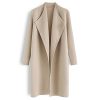 Women's Classy Open Front Knit Coat Cardigan Coatigan Light Jacket