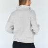 Womens Oversized Sweatshirts Half Zip Pullover Fall Long Sleeve Quarter Zip Hoodies Teen Girls Y2K Clothes