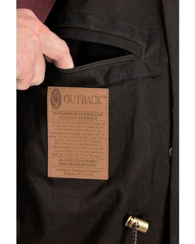 Unisex 2042 Low Rider Waterproof Breathable Full-Length Oilskin Duster Coat