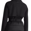 Women's Buckle Belted Midweight & Breathable Mackintosh Twill Puffer Trench with PrimaLoft Fill