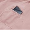 Women's Double Breasted Trench Coats Mid-Length Belted Overcoat Long Dress Jacket with Detachable Hood