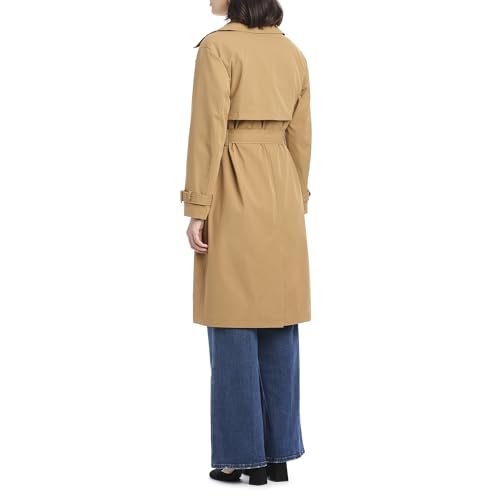 womens Classic Double Breasted Trench Coat