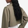 Women's Detachable Two-Tone Trench Coat