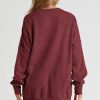 Womens Sweatshirt Casual Long Sleeve Crewneck Lightweight Pullover Tops Loose Sweatshirts