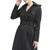 Women Gabby Waterproof Hooded Trench Coat - Regular & Plus Size