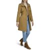 womens Classic Transitional Water-resistant Insulated Trench Coat