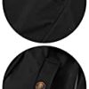 Women's Double Breasted Trench Coats Mid-Length Belted Overcoat Long Dress Jacket with Detachable Hood