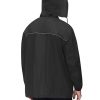Men's Rain Jacket Cycling Running Jackets Waterproof Raincoat with Hood Windbreaker Hiking Jacket Rain Coat