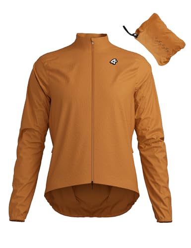 Cycling Jacket for Men Women Windbreaker Lightweight Packable Breathable Cycling Bike Jacket with Reflective Strips