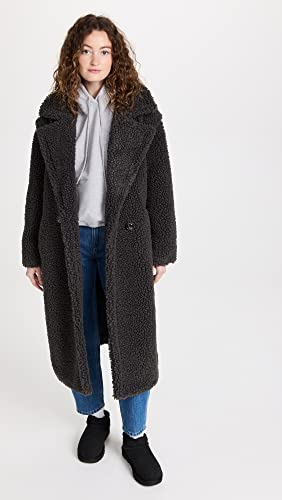 Women's Gertrude Long Teddy Coat