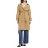 womens Classic Double Breasted Trench Coat