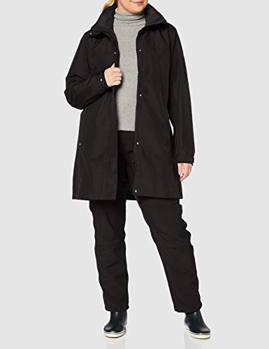Womens Aden Waterproof Breathable Hooded Long Rain Jacket