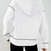 Half Zip Pullover Cropped Hoodies for Women Y2k Cute Sweatshirts Jackets Fall Fashion 2025 Outfits Clothing
