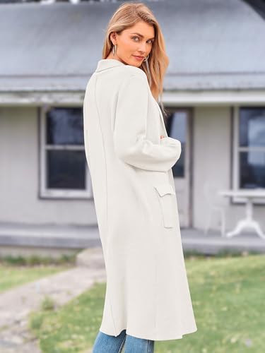 Open Front Long Cardigan Sweaters for Women Trendy 2025 Fall Winter Oversized Sweater Coats Knit Coatigan Jackets