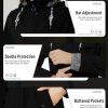 Rain Jacket Women Waterproof Long Lightweight Raincoat Hooded Windbreaker Outdoor Trench Coat